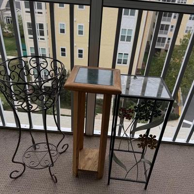 3 Plant Stands