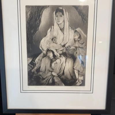Gene Kloss Print “Watching a Winter Dance” (3/75)