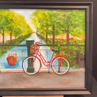 Bike Scene by Susan Holleran