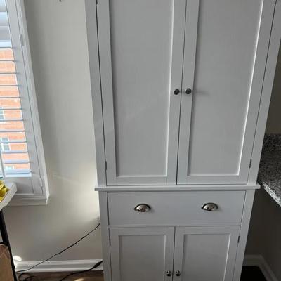 White Storage Cabinet