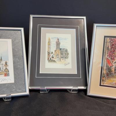 Collection of Travel Watercolor & Ink Prints