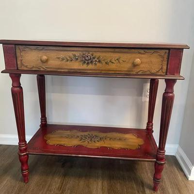 Painted Console Table