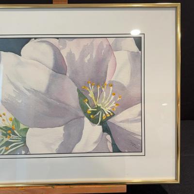 Flower Watercolor by Susan Holleran
