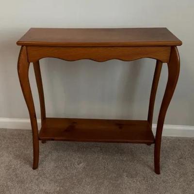 Classic Oak Console Table