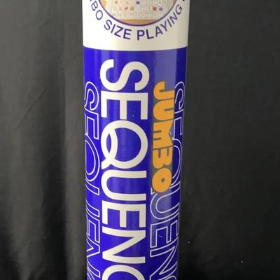 Jax Giant Jumbo Sequence Game Tube Edition With 2 Cushioned 27”x32” Mats