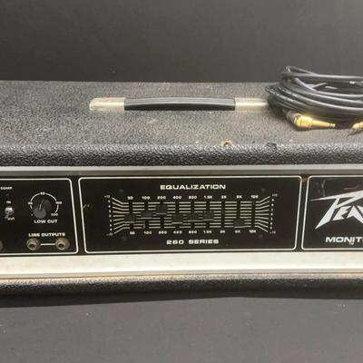  Peavey 260C 130W Monitor PA Amplifier Mixer Equalization
