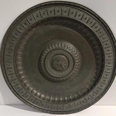 German pewter wall decor