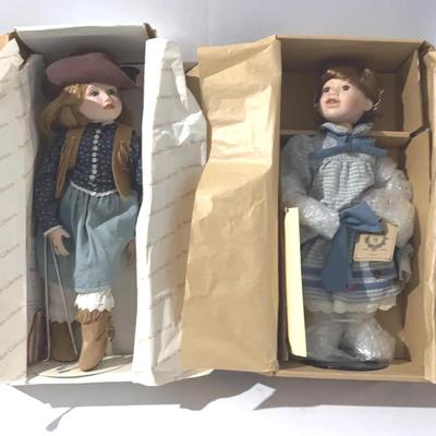  Vintage Hamilton Collection 1993 “Savannah”  Doll, Connie Johns & Boyd’s “Yesterday’s Child”