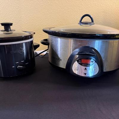 Standard And Mini Crockpot Duo