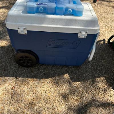 Coleman Cooler plus Ice Packs