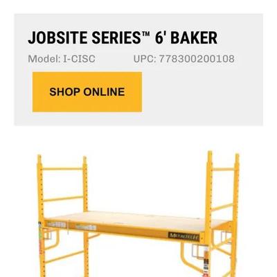 2 Scaffolding Ladders 