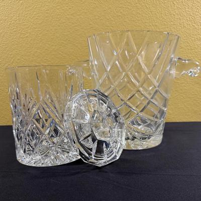 Crystal Ice Bucket And Champagne Chiller 