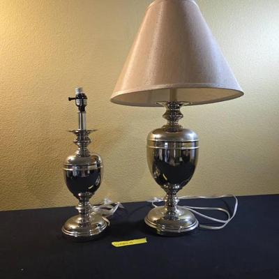 Silvertone Table Lamps