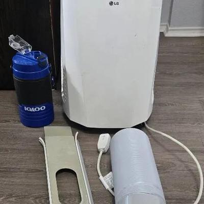 LG Portable Air Conditioner & Rival Sports Water Jug 