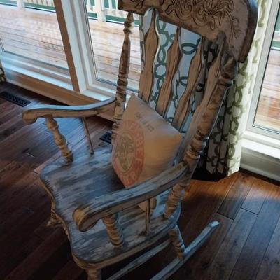 distressed rocker