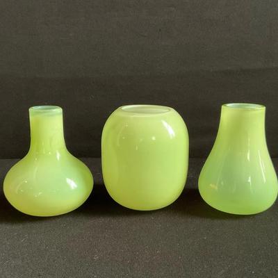 Barbro Wesslander And Pia Amsell Glass Vase Set