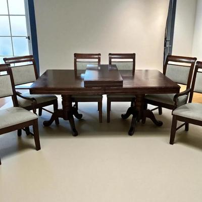 Solid Cherry Wood Dining Table 