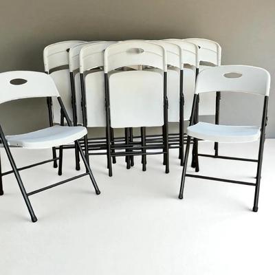 10 Academy Folding Outdoor Chairs  