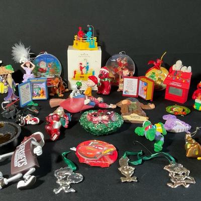 Disney, Peanuts And More Christmas Ornaments 