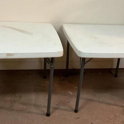 Outdoor Plastic Card Tables