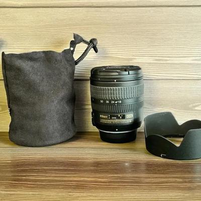 Nikon 18-70 MM Lens With Hood