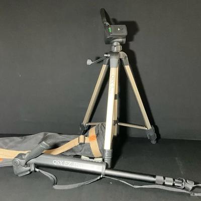 QSX 9001 And QSX EZ Pod Camera Tripods
