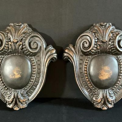 Ornate Plaster Wall Medallions