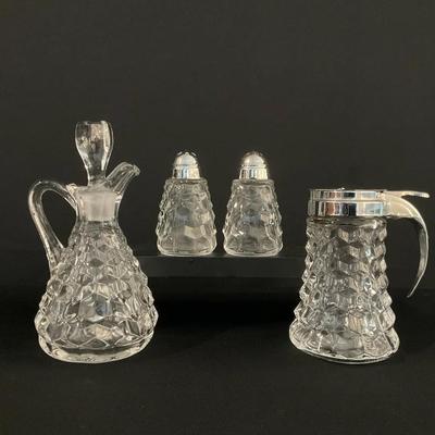 Fostoria American Salt & Pepper and Friends