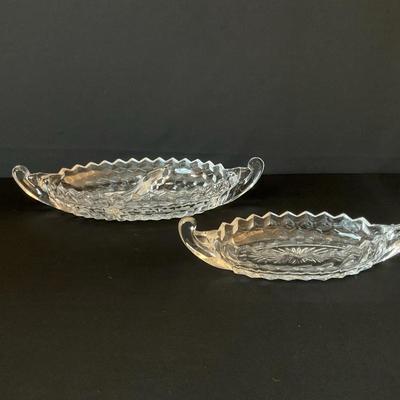 Fostoria American Relish Dishes