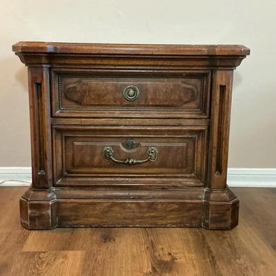 Vintage Solid Wood American Of Martinsville Nightstand II