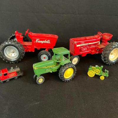 Vintage Metal Tractors