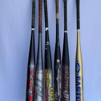 Set Of Softball Bats