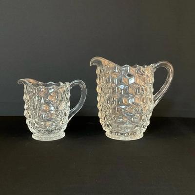 Fostoria American Pitchers