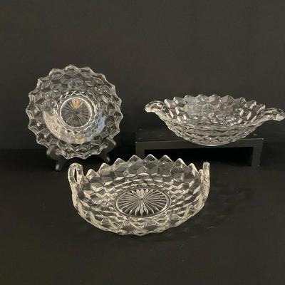 Fostoria American Handled Platters