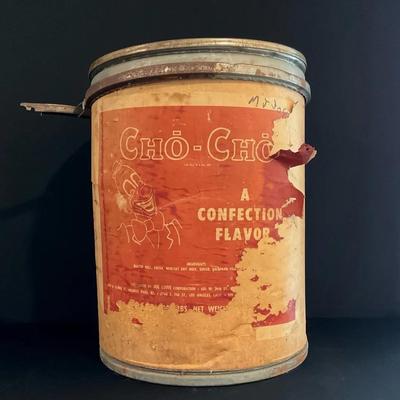 Large Cho-Cho Confectionery Barrel 