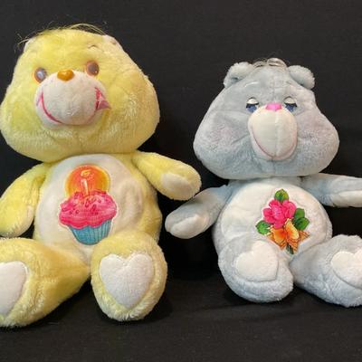 Vintage Care Bears - Birthday Bear & Grams Bear
