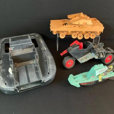 Vintage GI Joe Vehicle Bodies