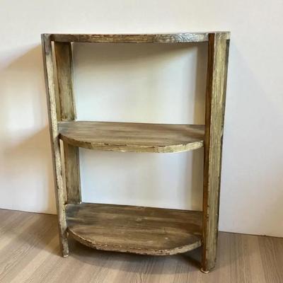 Rustic 3-Tiered Shelf