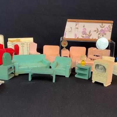 Vintage Doll House Furniture