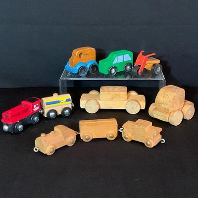 Vintage Wooden Toy Collection