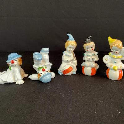 Fitz & Floyd Vintage Clown Figurines And Others