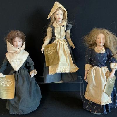 Franklin Heirloom Dolls Lot 1