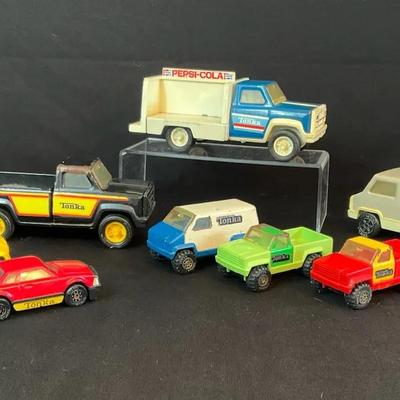 Vintage Tonka Trucks And Cars