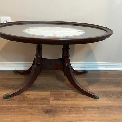 Glass Top Coffee Table