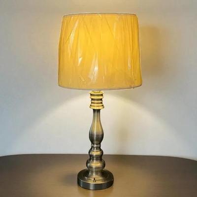 Brushed Metal Table Lamp