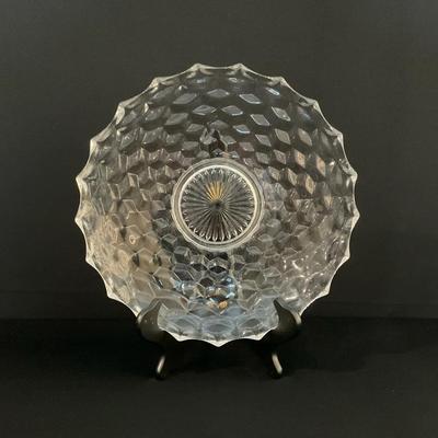 Fostoria American 13” Shallow Fruit Bowl