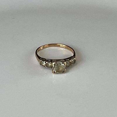 Vintage 10K Yellow Gold Ring