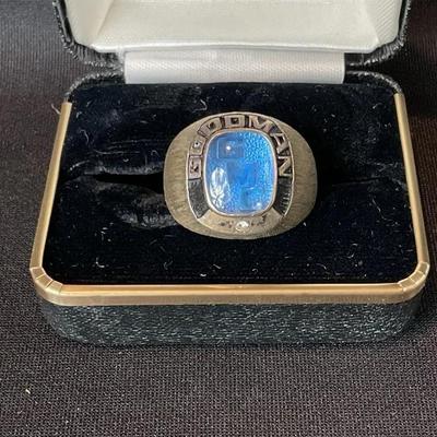 GMC Mens Sterling Silver Ring