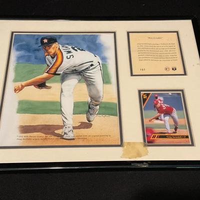 Greg Swindell Astros Picture And Baseball Card