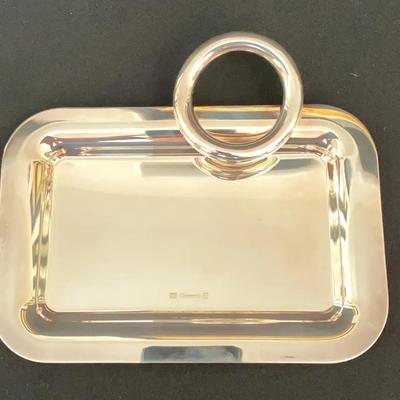 Christofle Silver Plated Jewelry Tray